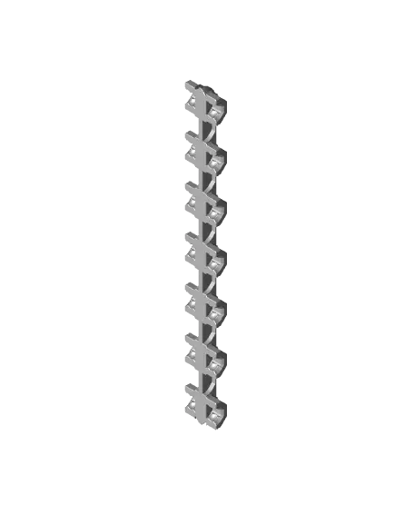 7 MU Fix Point Bolt-Locked Insert - Rail — modelo 3D