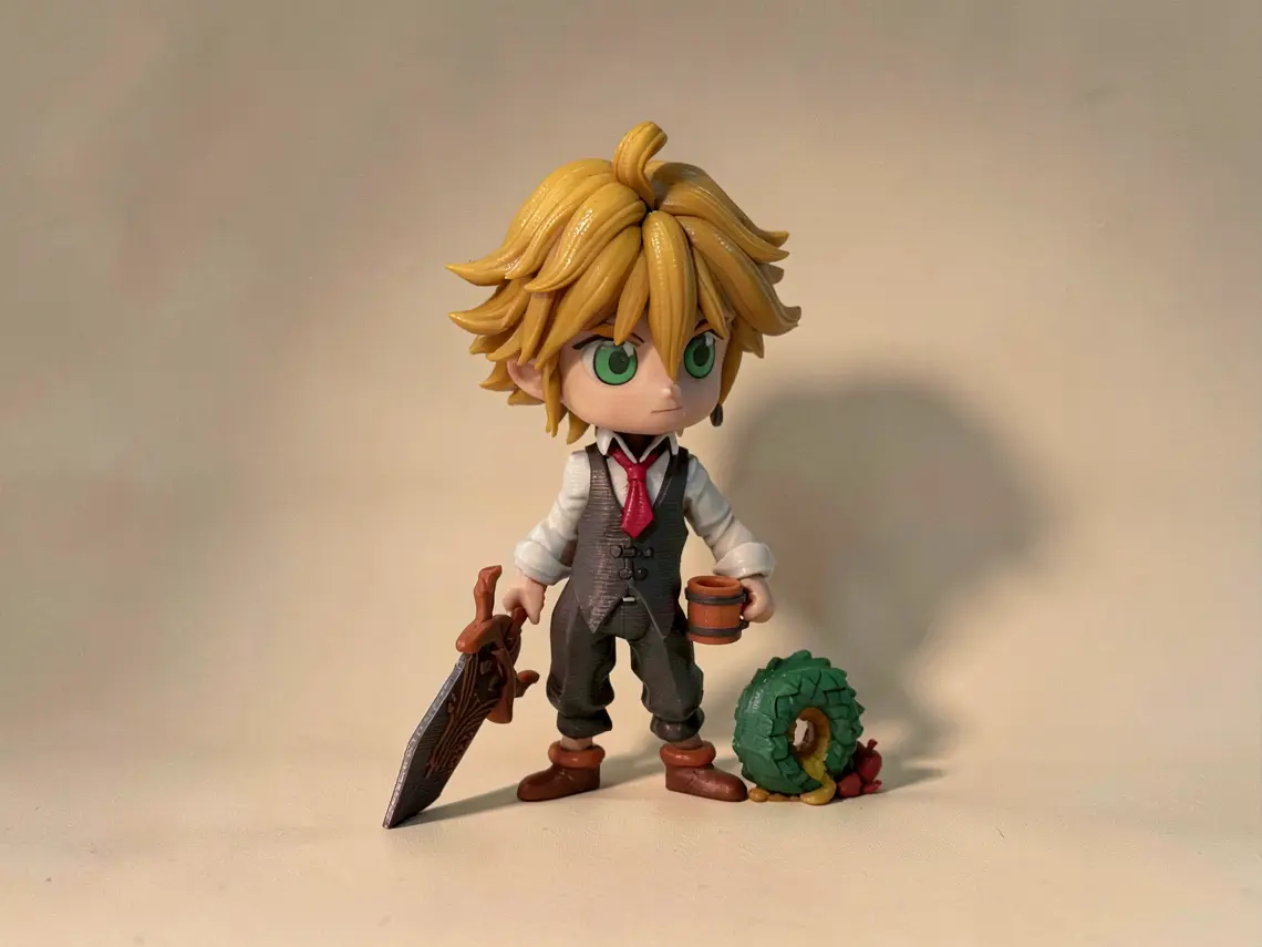 Chibi Meliodas — modelo 3D