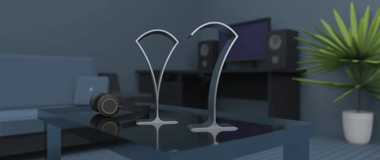 Headphone stand — modelo 3D