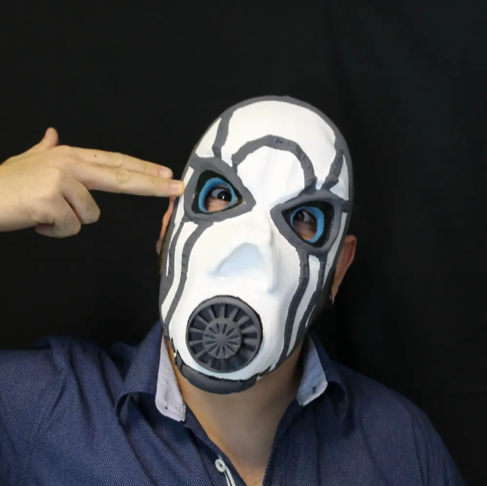 borderlands Psycho Wearable Mask — modelo 3D
