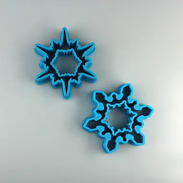 Snowflake Cookie Cutters — modelo 3D