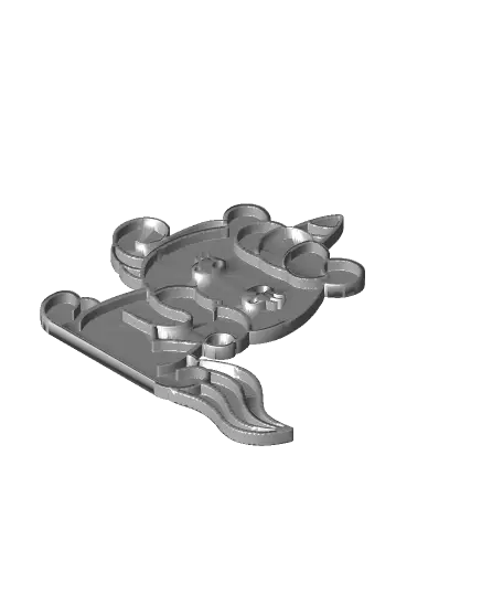Unicorn Keychain — modelo 3D