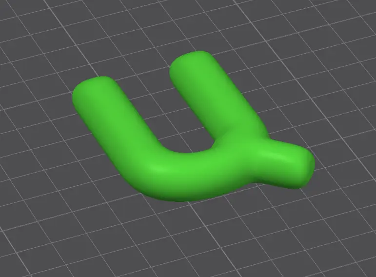 armenian letters in bubble style v2 — modelo 3D