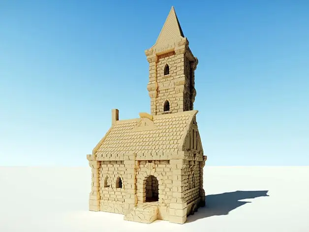 Ulvheim Tower House — modelo 3D