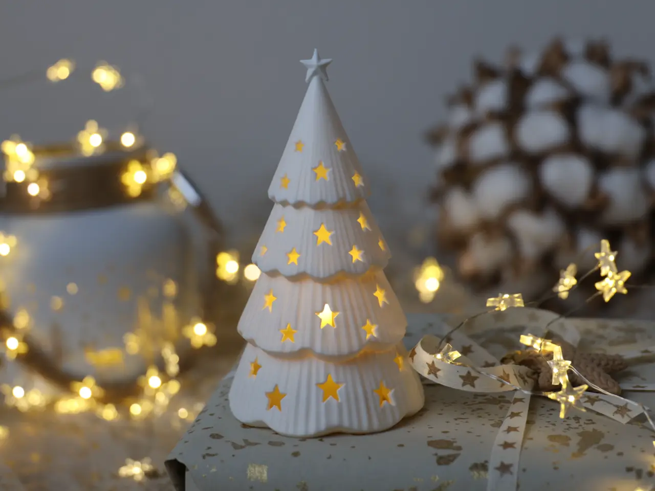 Christmas Tree Starry Glow for LED Tealights — modelo 3D