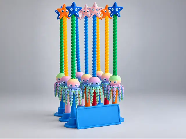 Stand for Spinning Magic Octopus Wands — modelo 3D