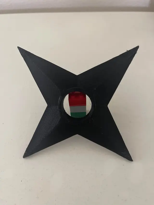 Shuriken V2 — modelo 3D