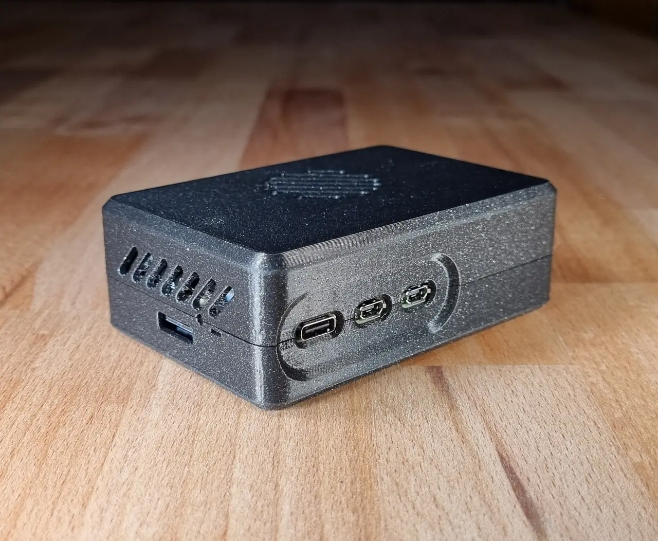 Raspberry Pi 5 + Pimoroni NVME Base Case — modelo 3D