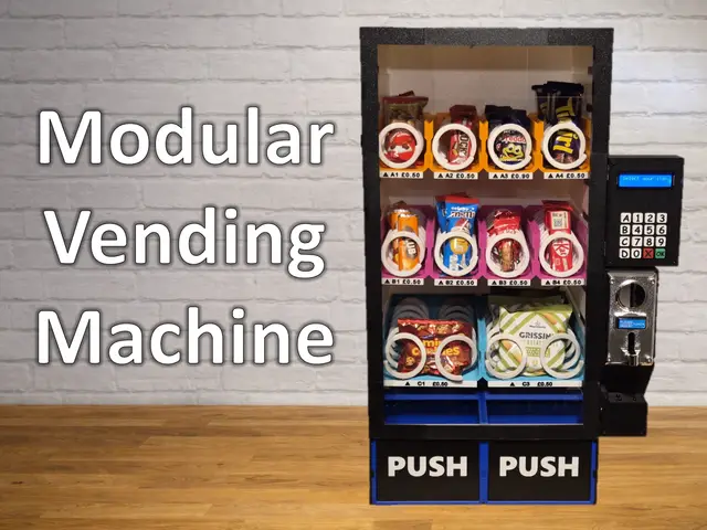 Full-Size Modular Vending Machine — modelo 3D