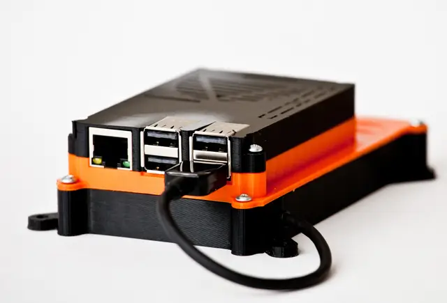 Raspberry Pi Enclosures - 4B, 3B, 3B+, Zero W, 2.5" HDD — modelo 3D