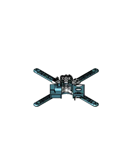 CornishCo. 365mm Quadcopter_Drone_Complete File_STEP — modelo 3D