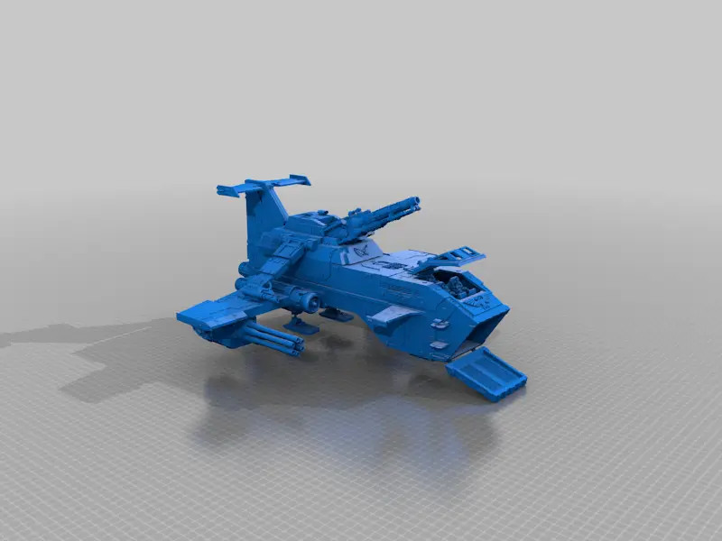 Potato Patern Thunderhawk Gunship — modelo 3D