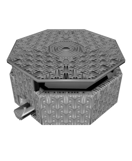 Ornate Puzzle Box — modelo 3D
