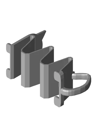 Taco Cat taco holder with handle — modelo 3D