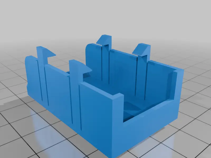 9v Battery Car - HO — modelo 3D