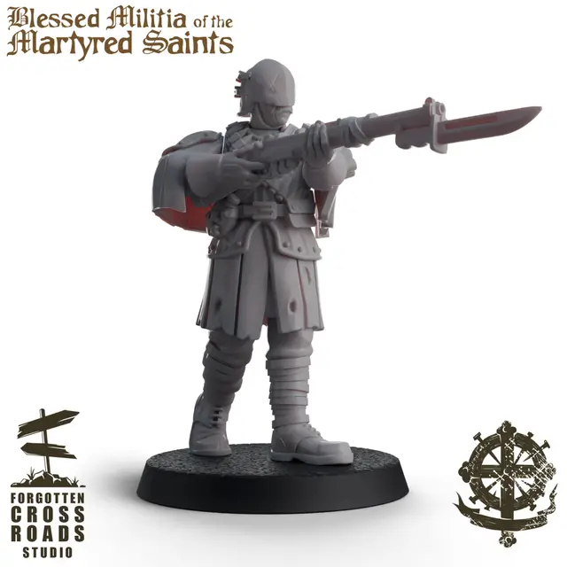 FREE - Militia Devotee - PROMO — modelo 3D