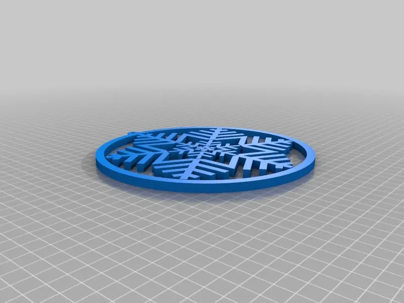 Gyroscopic Snowflake — modelo 3D