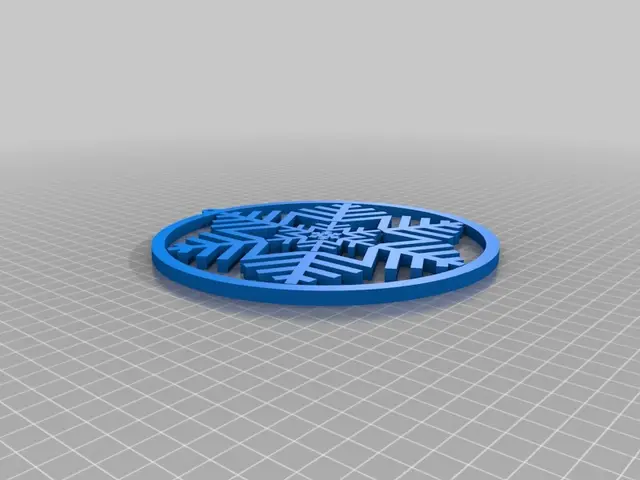 Gyroscopic Snowflake — modelo 3D