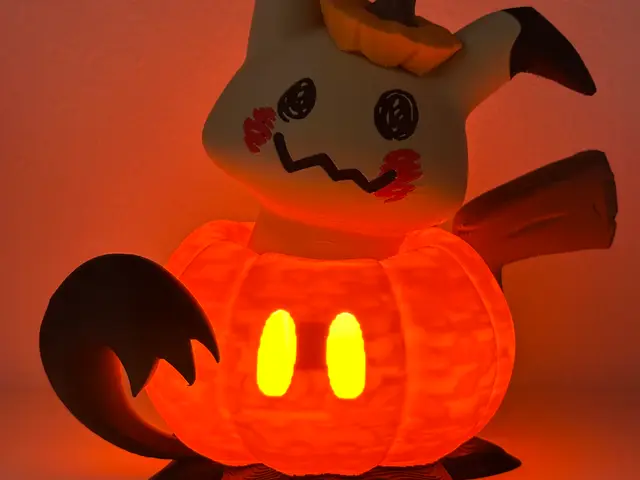 Mimikyu Halloween Pumpking Lamp LED-001 — modelo 3D