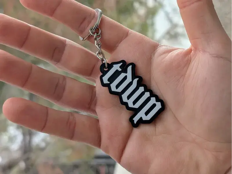 The Devil Wears Prada - Keychain — modelo 3D