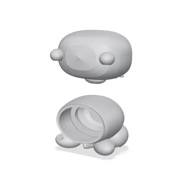SLEEPY BEAR — Christmas Keepsake Box — modelo 3D