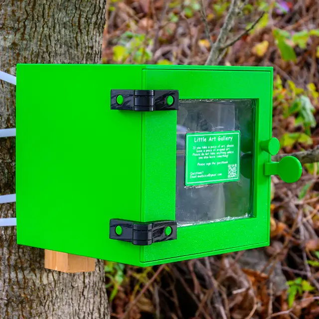 Tiny Roadside Gallery/Library For Art/Books/zines/Etc — modelo 3D