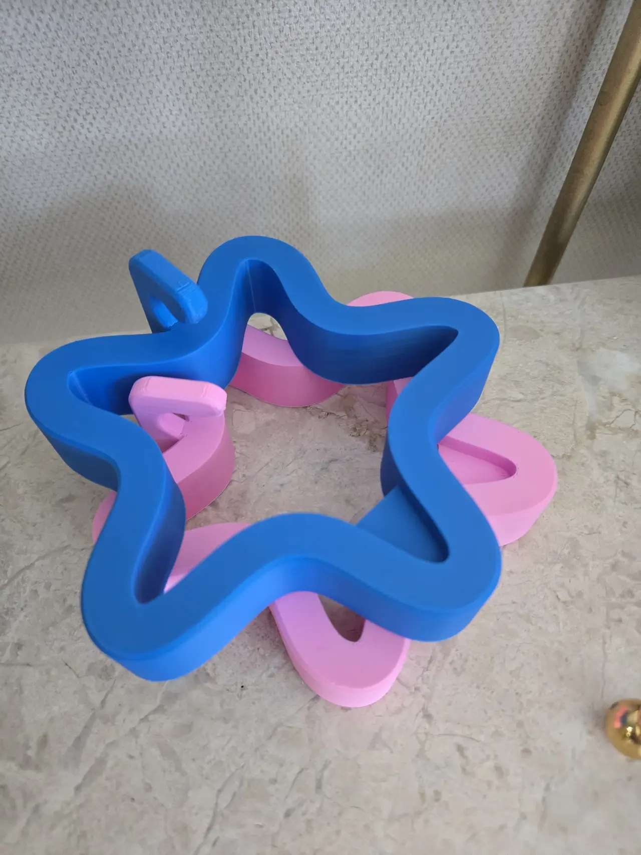 Star Shaped Key Hook — modelo 3D
