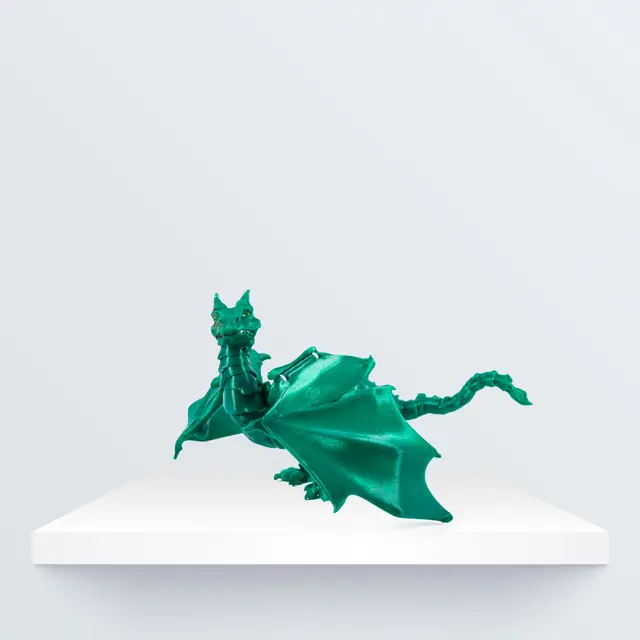 "Braq" jointed dragon — modelo 3D