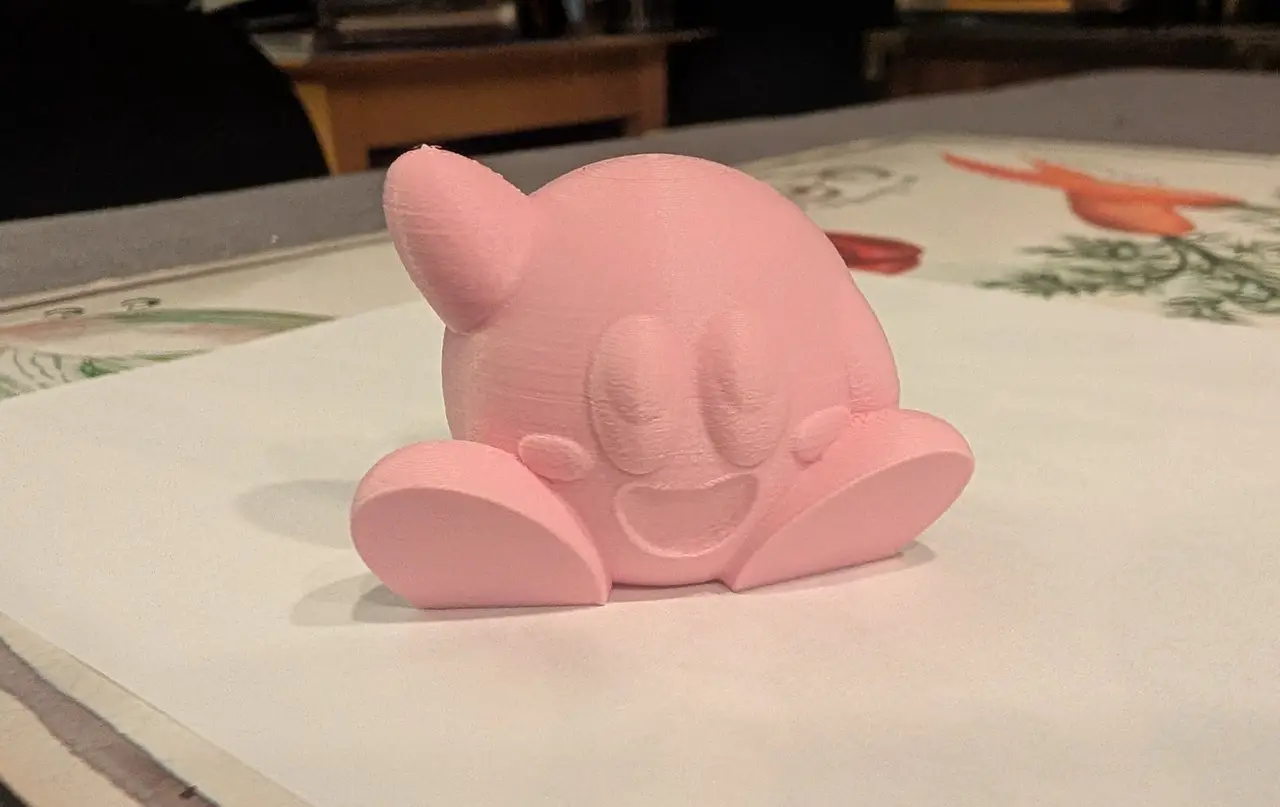 Kirby Flat Bottom — modelo 3D
