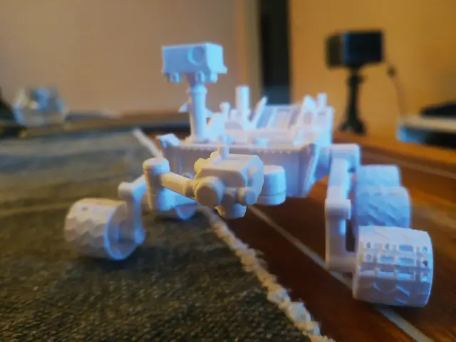 Curiosity Rover ⭐ NASA — modelo 3D