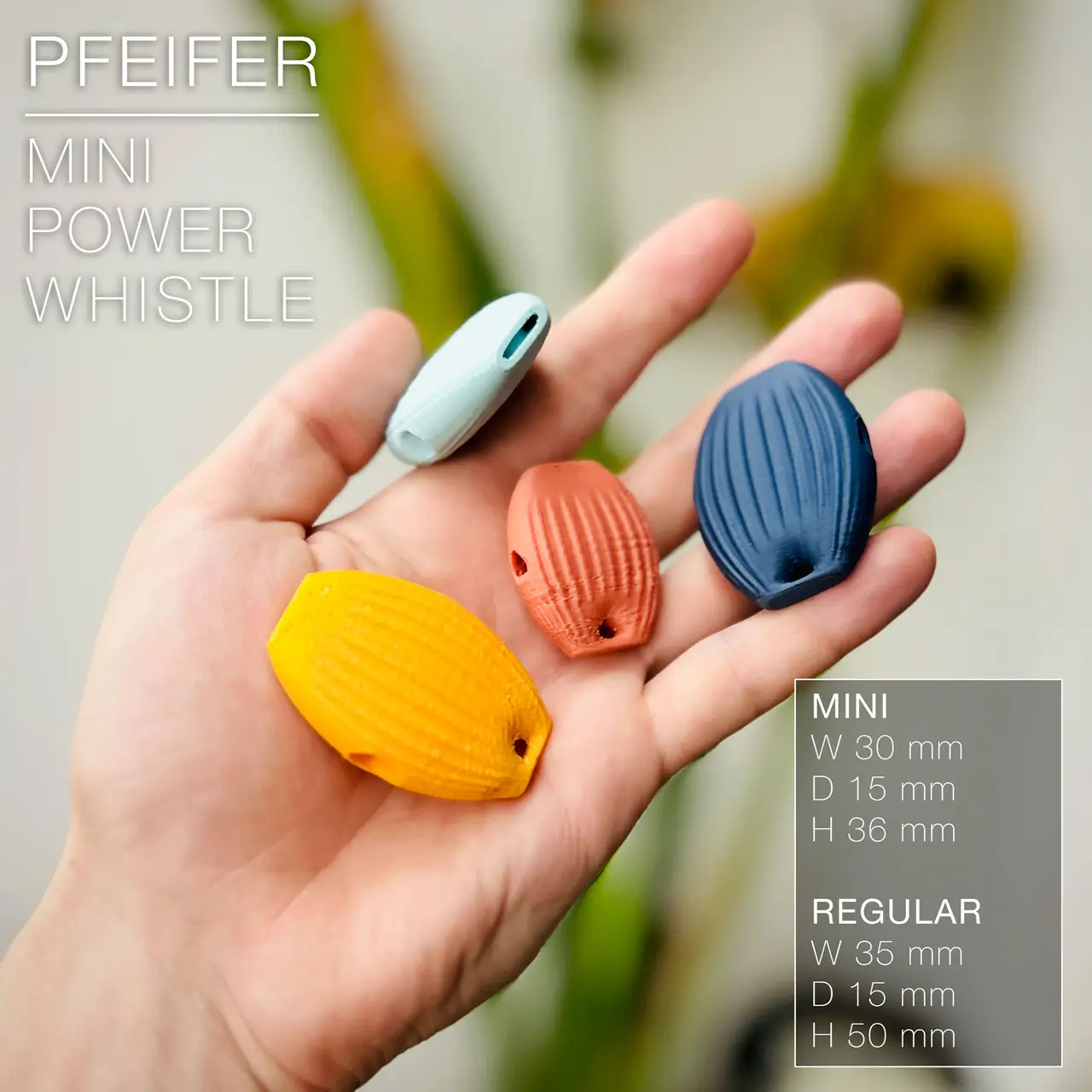 PFEIFER | Mini Power Whistle — modelo 3D