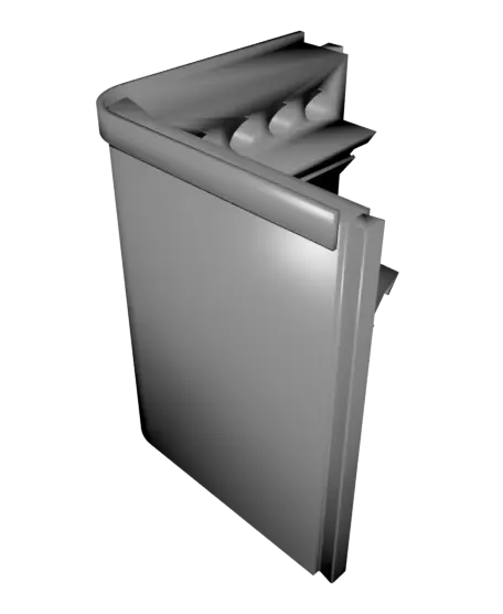 Elegoo Centauri Carbon Canvas Relocation & Riser — modelo 3D