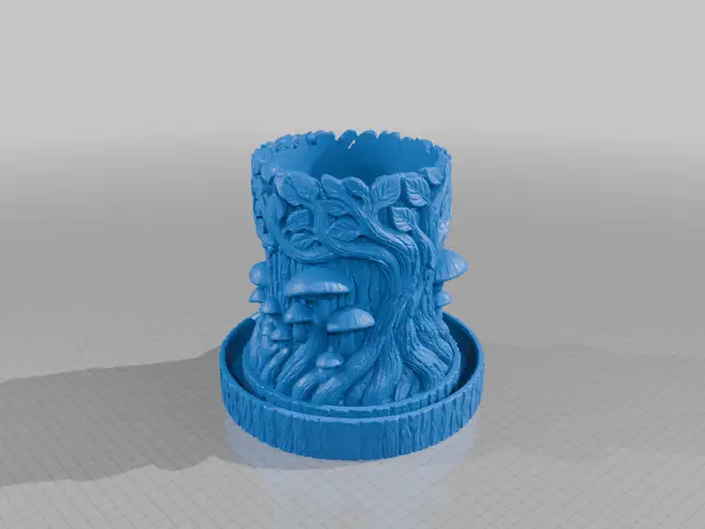Tree of Life Planter with Planter Tray — modelo 3D