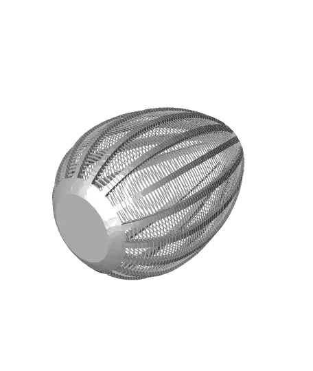 String Egg Ornament — modelo 3D