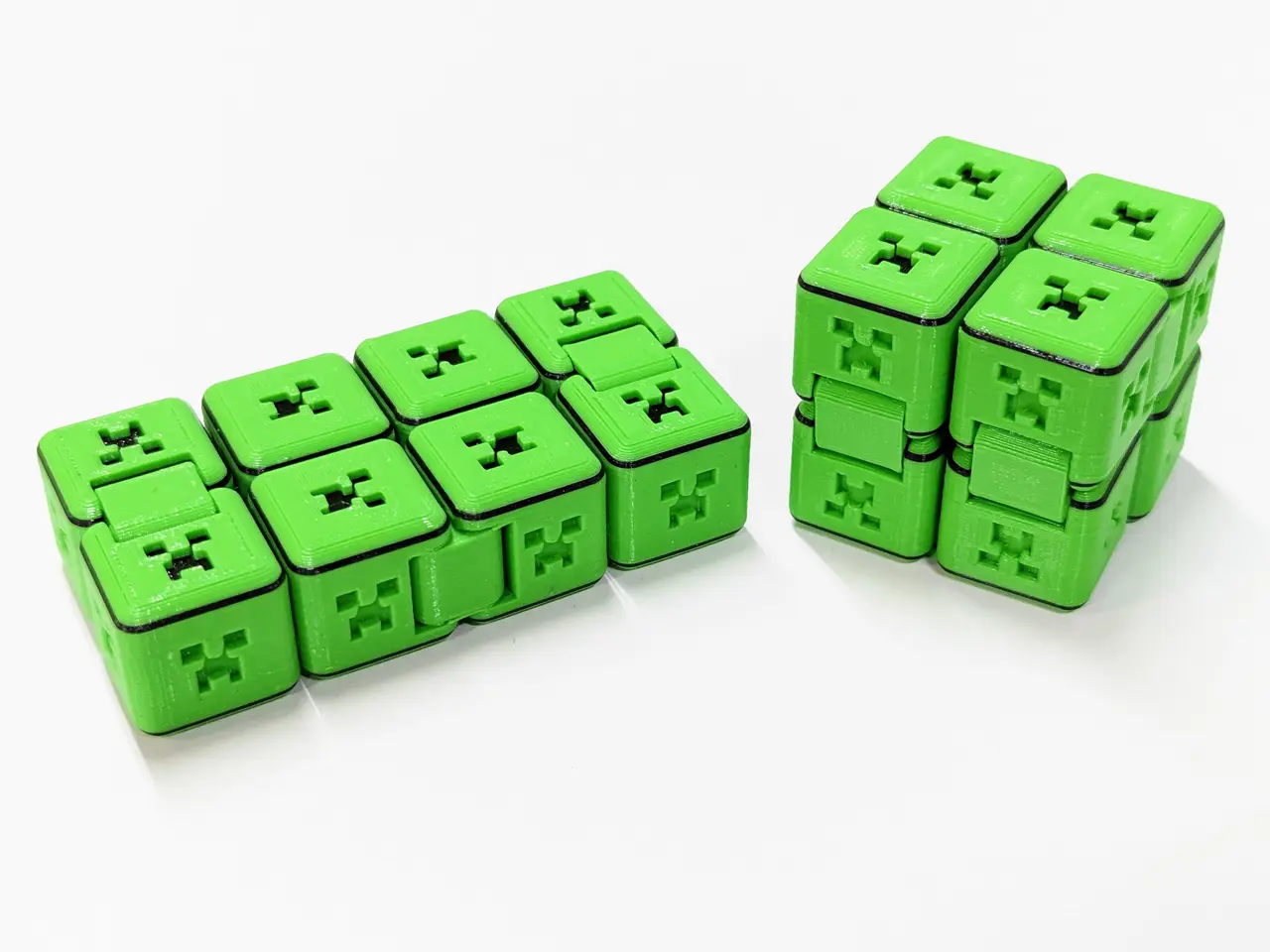 Minecraft Creeper Infinity Cube — modelo 3D