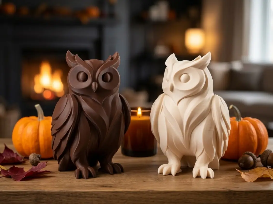 Owl decorative — modelo 3D