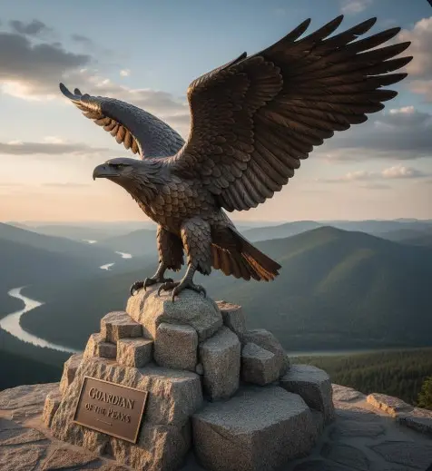 upgraded eagle statue — modelo 3D