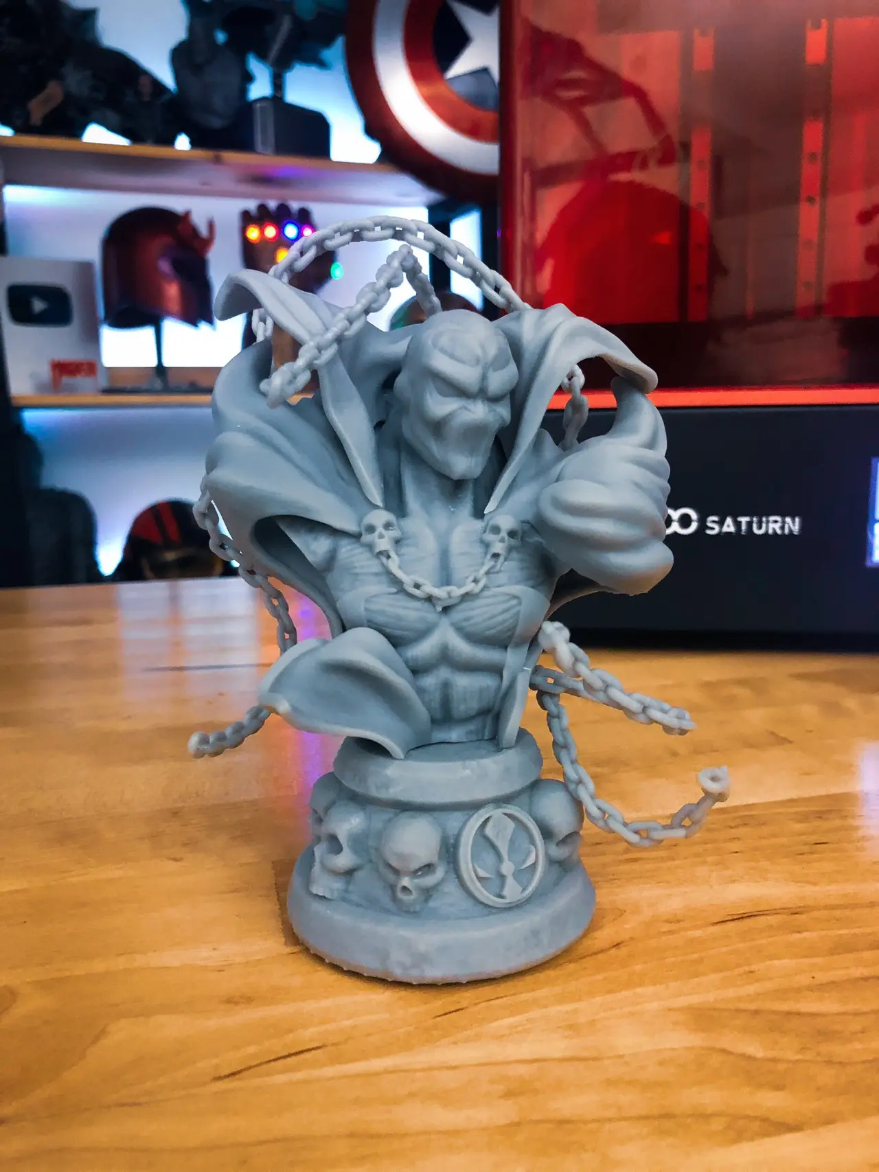 Spawn Bust Fan Art — modelo 3D