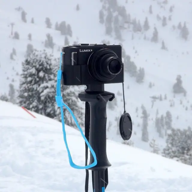 Ski pole camera tripod adapter — modelo 3D