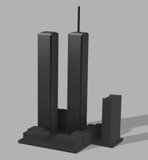 World Trade Center Complex Scale Model — modelo 3D