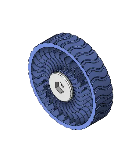 RC Airless Tire — modelo 3D