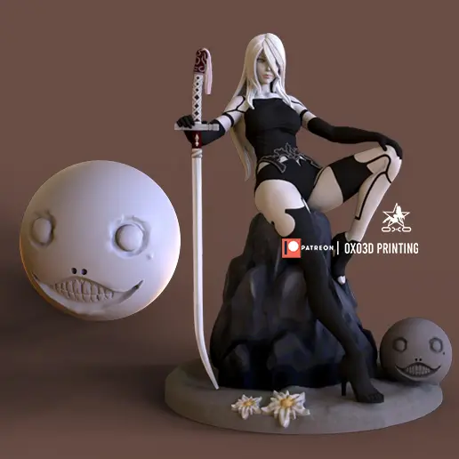 Emil From NieR Automata — modelo 3D