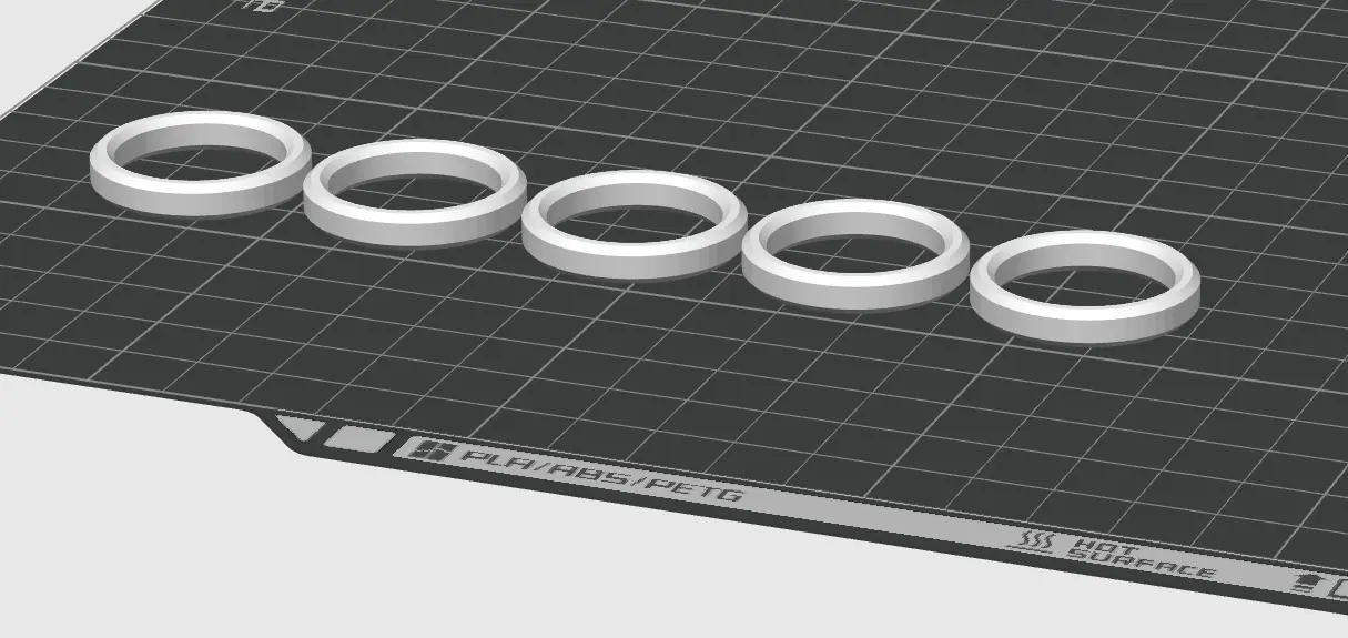 608 Bearing Test Fit — modelo 3D