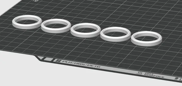 608 Bearing Test Fit — modelo 3D