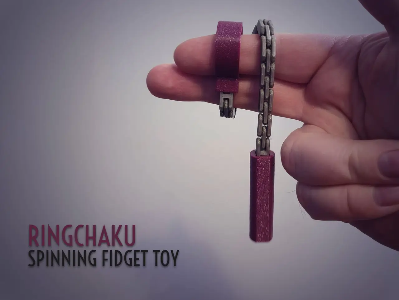 Ringchaku Spinning Fidget Toy — modelo 3D