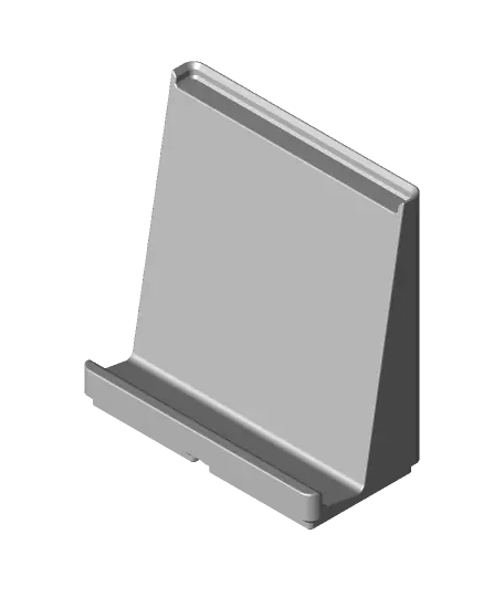 Gridfinity phone holder — modelo 3D