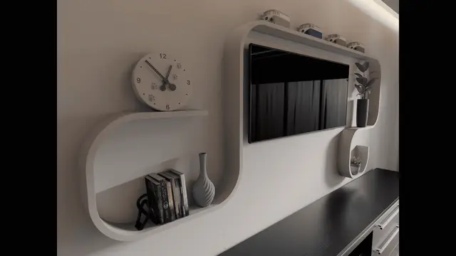 Shelfinity - Modular Shelf System — modelo 3D