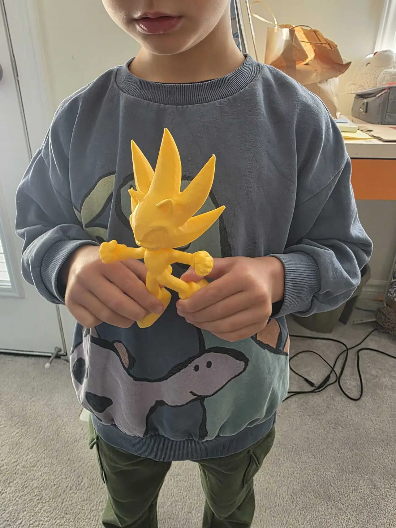 Sonic Toy improved for a Kid's play. — modelo 3D