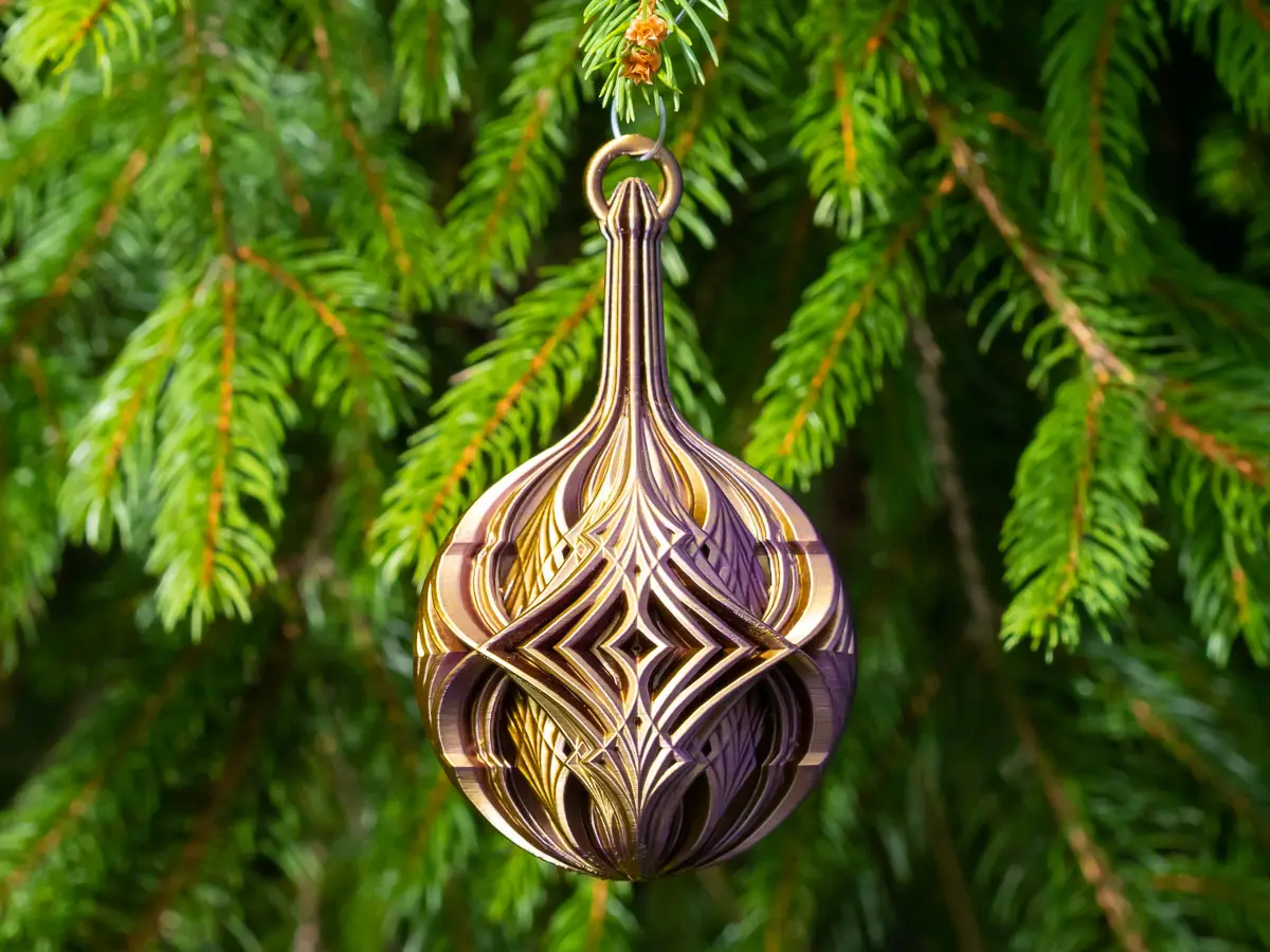 Christmas Ball with Intersecting Diamonds — modelo 3D