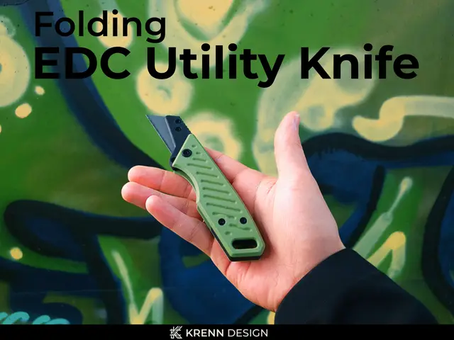 Folding EDC Utility Knife — modelo 3D